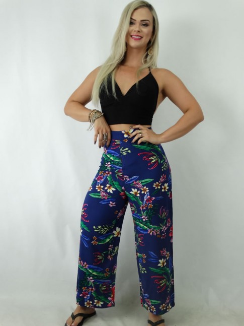 calça de viscose