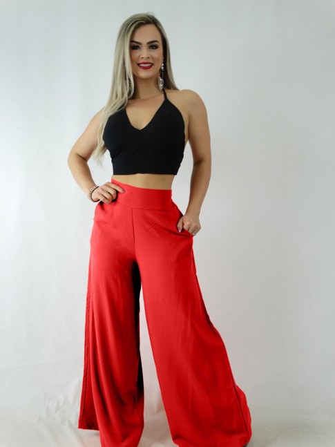 pantalona vermelha