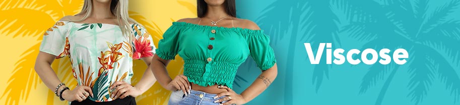 blusas de viscose atacado